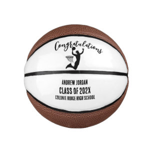 Grad Mini Basketball - Personalisiertes Namensgesc