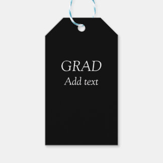 Grad schlicht minimaler Abschluss elegante moderne Geschenkanhänger