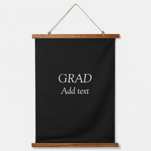 Grad schlicht minimaler Abschluss elegante moderne Wandteppich Mit Holzrahmen