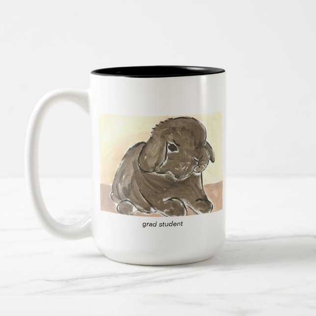 Grad-Schüler Zwei-Tone-Kaffee-Tasse Zweifarbige Tasse (Links)