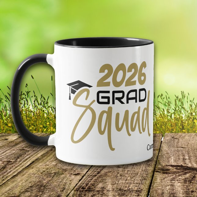 Grad Squad Gold Black Tasse (Von Creator hochgeladen)