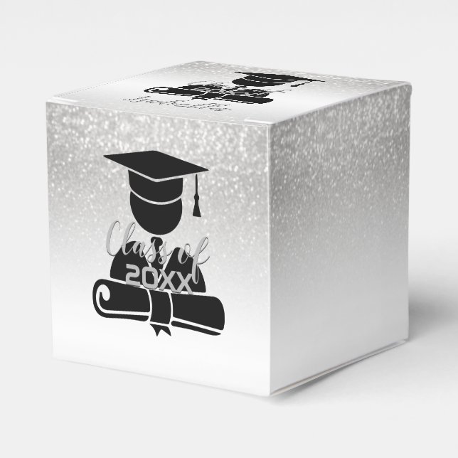 Grad Student - Klasse 20XX Geschenkschachtel (Vorderseite)