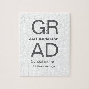 Grad Typografie Moderner Abschluss einfach minimal