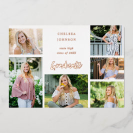Grad U Multi 6 Foto Foil Abschluss Ankündigung