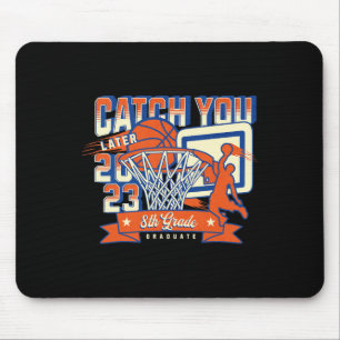 Grade Basketball Abschluss 2023 Mittelschule Mousepad