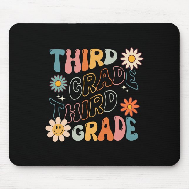 Grade Groovy Zurück zum Lehrer Mousepad (Vorne)