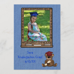 Grade School Abschluss Bear Ankündigung