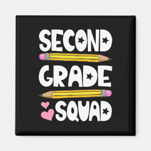 Grade Squad Team zurück zum Schullehrer Student Ki Magnet