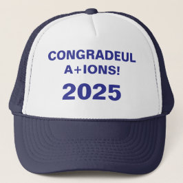 GRADEULA+IONS 2025 GRAD TRUCKERKAPPE