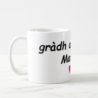 gràdh agus solas, Madeline (love and light) Kaffeetasse