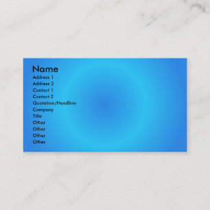 Gradient79629510, Name, Adresse 1, Adresse 2, C... Visitenkarte