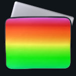 Gradient 03 Notebook-Sieb Laptopschutzhülle<br><div class="desc">Farbige Farbverlaufsmuster in Grün- und Rottönen. Karo alle passenden Produkte in unserem Shop.</div>