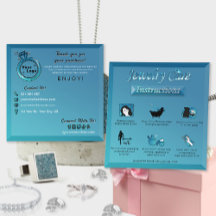 Gradient Aquamarin Blue Elegante Diamond Juwelierp