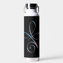 Gradient bedingungslose Liebe Trinkflasche