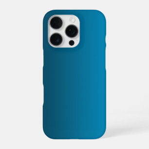 Gradient Blau - hell bis tief   Stimmungshintergru iPhone 16 Pro Hülle
