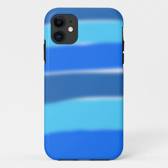 Gradient Blue iPhone Case (Rückseite)