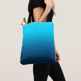 Gradient blue ombre tasche