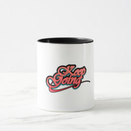 Gradient Bold Behielt Tasse