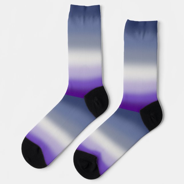 Gradient Butch Lesbian Pride Flag Socken (Linkes Detail)