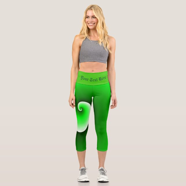 Gradient Capri Leggings (Vorderseite)