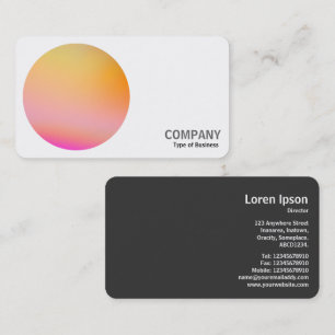 Gradient Circle v3 02 Visitenkarte