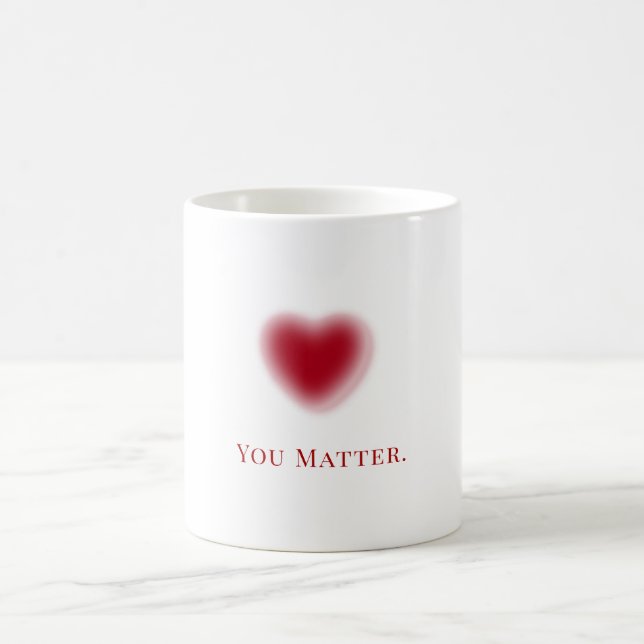 Gradient Coeur Mug (Centre)