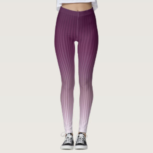 Gradient Cool Stylish Trendy Stripe Muster Leggings