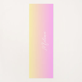 Gradient Customizer name Yogamatte