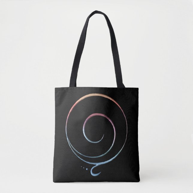 Gradient Dankbarkeit  Tasche (Vorderseite)