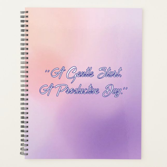 Gradient Field - Modern Cover Art Planer (Vorderseite)