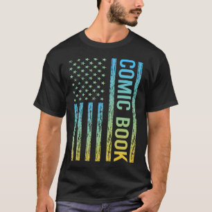 Gradient Flag 01 Comic Books Comic T-Shirt