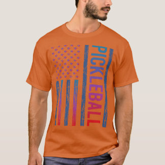 Gradient Flag Pickleball T-Shirt