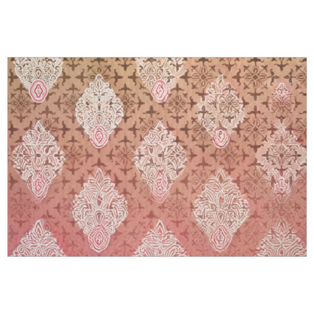 Gradient Floral Paisley | Ziertextilien Stoff (Fat Quarter (45,7 x 55,9 cm))
