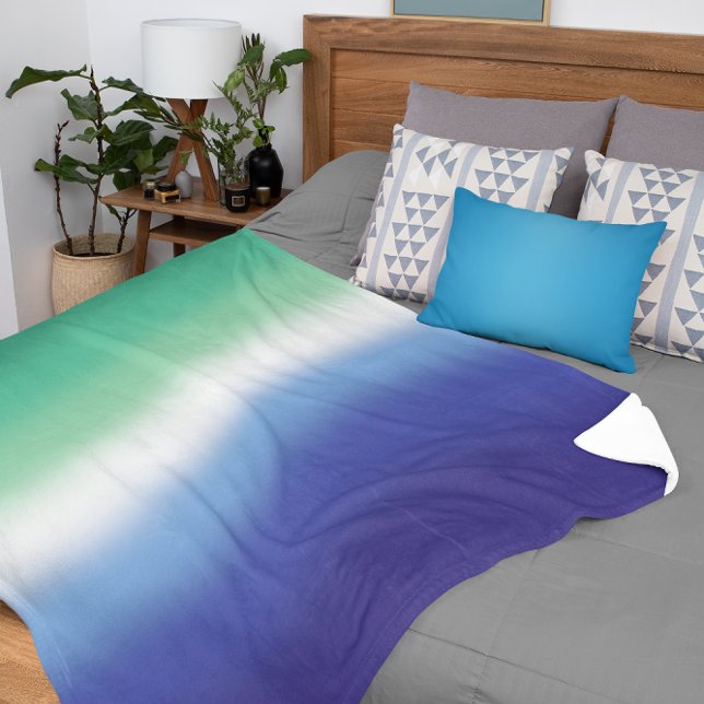 Gradient Gay MLM Pride Flag - farbenfrohe MLM Flag Sherpadecke (Von Creator hochgeladen)
