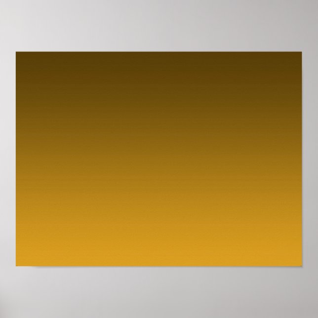 Gradient Gelb - hell bis tief | Stimmungs-Hintergr Poster (Vorne)