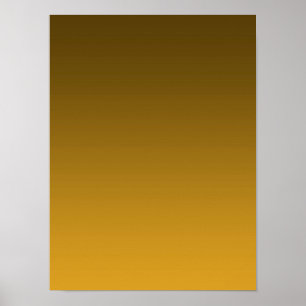 Gradient Gelb - hell bis tief   Stimmungs-Hintergr Poster