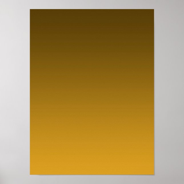 Gradient Gelb - hell bis tief | Stimmungs-Hintergr Poster (Vorne)