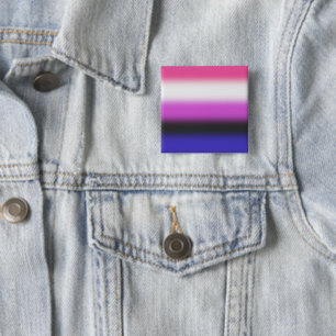 Gradient Genderfluid Stolzflagge – Genderfluid-Fla Button