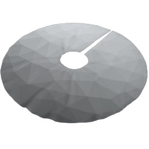Gradient Geometric Mesh Pattern Polyester Weihnachtsbaumdecke