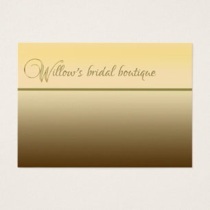 Gradient Gold und Gold Color Alphabet Letter W