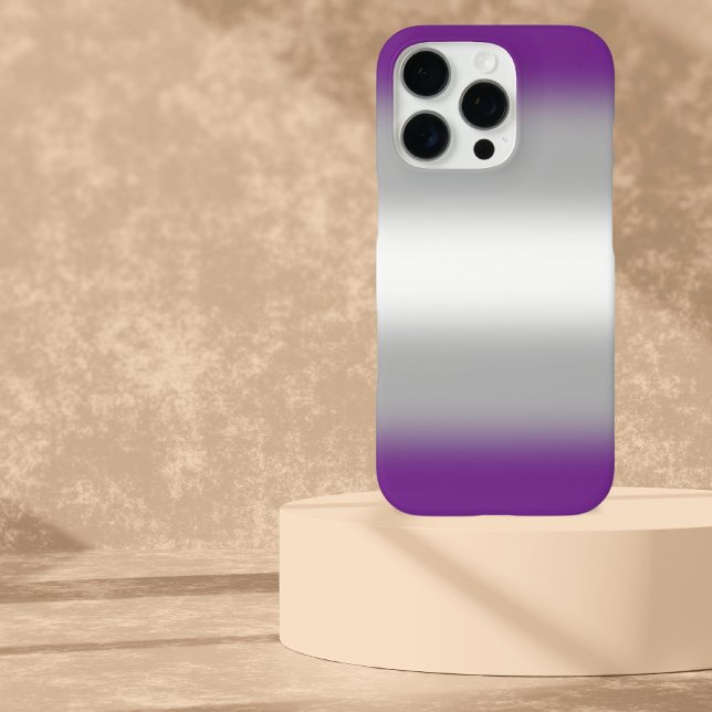 Gradient Greysexual Prilag - Graue Sexualflagge iPhone 16 Pro Hülle (Von Creator hochgeladen)