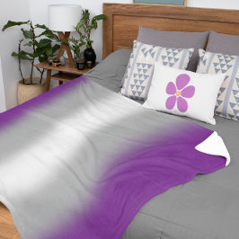 Gradient Greysexual Prilag - Graue Sexualflagge Sherpadecke