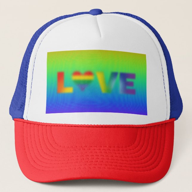 GRADIENT HAT TRUCKERKAPPE (Vorderseite)