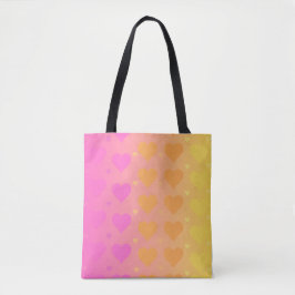 Gradient-Herz-Leggings Tasche