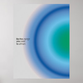 Gradient | Inspirational & decorative art Poster