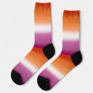 Gradient Lesbian Pride Socken