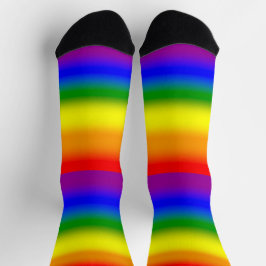 Gradient LGBTQ Rainbow Pride Socken