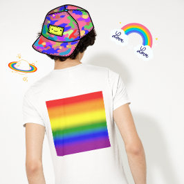 Gradient LGBTQ+ Rainbow Prilag Flag - Regenbogenfl T-Shirt