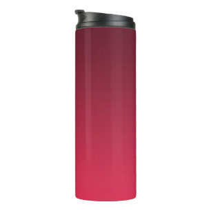 Gradient Magenta - hell bis tief Saisonale Stimm Thermosbecher