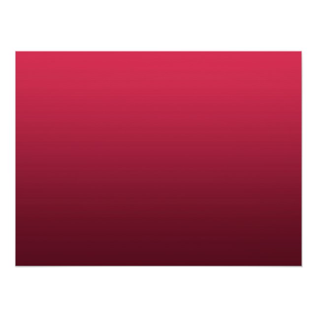 Gradient Magenta - tief zu hell | Saisonale Stimmu Poster (Vorderseite)